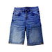 A Blue Shorts from Guess in size 12Y for girl. (Front View)
