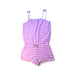 A Pink Sleeveless Rompers from Juicy Couture in size 8Y for girl. (Front View)