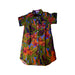 A Green Short Sleeve Dresses from Excuse My French in size 8Y for girl. (Front View)