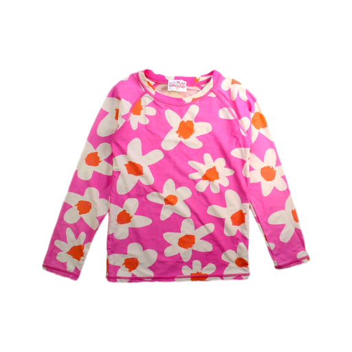 A Pink Rash Guards from Gorman in size 5T for girl. (Front View)