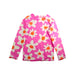 A Pink Rash Guards from Gorman in size 5T for girl. (Back View)
