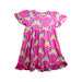 A Pink Short Sleeve Dresses from Gorman in size 4T for girl. (Front View)