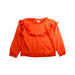 A Orange Crewneck Sweatshirts from Seed in size 7Y for girl. (Front View)