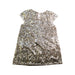 A Silver Short Sleeve Dresses from Seed in size 6T for girl. (Back View)