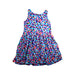 A Multicolour Sleeveless Dresses from Mister Zimi in size 5T for girl. (Back View)