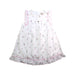 A White Sleeveless Dresses from Purete du... Bebe in size 2T for girl. (Front View)