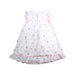 A White Sleeveless Dresses from Purete du... Bebe in size 2T for girl. (Back View)