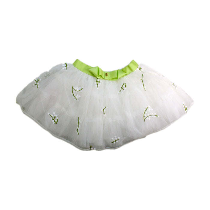A White Tulle Skirts from Nicholas & Bears in size 12-18M for girl. (Back View)