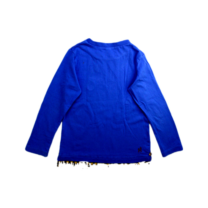 A Blue Long Sleeve T Shirts from Ragmart in size 4T for boy. (Back View)