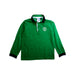A Green Long Sleeve Polos from Jacadi in size 6T for boy. (Front View)