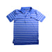A Blue Short Sleeve Polos from Polo Ralph Lauren in size 3T for boy. (Front View)