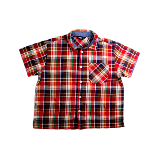 A Multicolour Short Sleeve Shirts from Comme Ca Ism in size 5T for boy. (Front View)