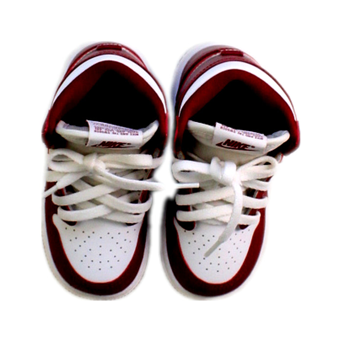 A Red Sneakers from Nike in size 18-24M for boy. (Back View)