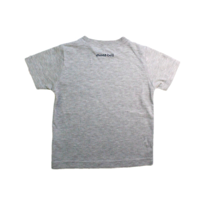 A Grey Short Sleeve T Shirts from Mont-bell in size 2T for boy. (Back View)