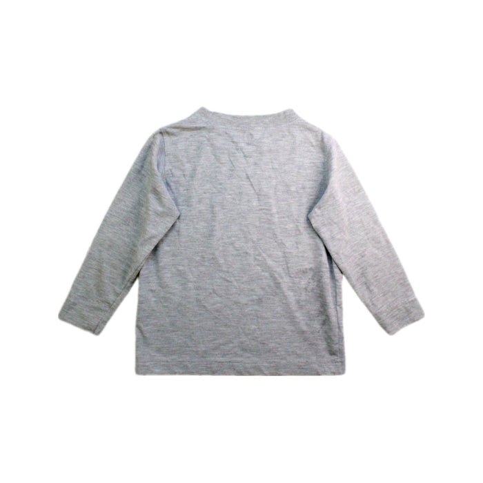 A Grey Long Sleeve T Shirts from Mont-bell in size 2T for boy. (Back View)