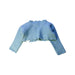 A Blue Cardigans from Nanos in size 6-12M for girl. (Back View)