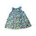 A Multicolour Sleeveless Dresses from Tea in size 6-12M for girl. (Back View)