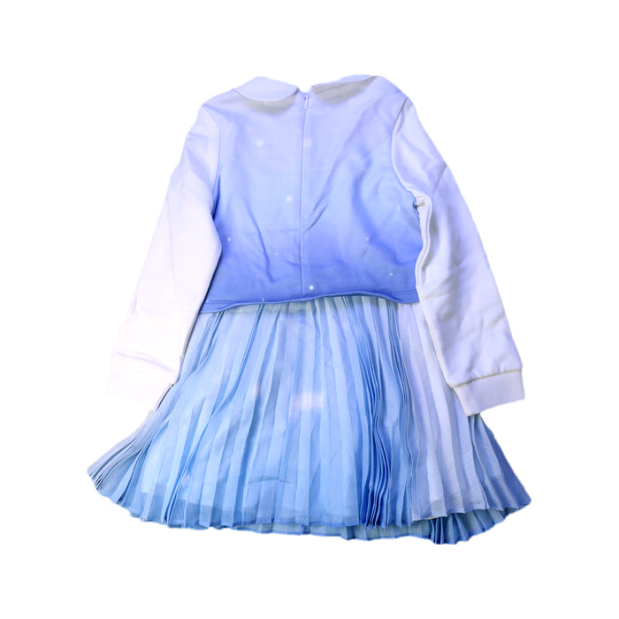 A Blue Long Sleeve Dresses from Fila in size 4T for girl. (Back View)