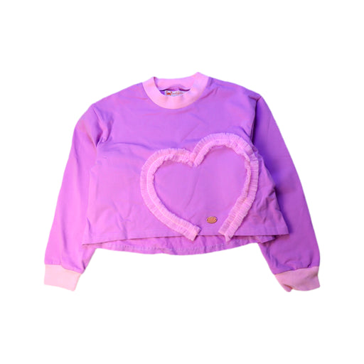 A Pink Crewneck Sweatshirts from As Know As Ponpoko in size 5T for girl. (Front View)