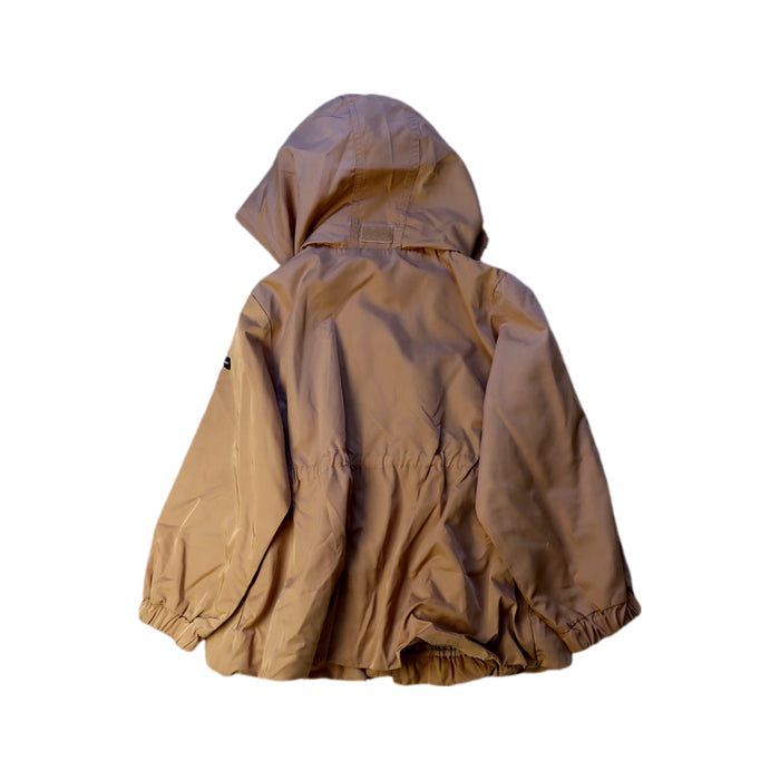 A Beige Lightweight Jackets from Petit Main in size 4T for neutral. (Back View)