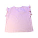 A Pink Short Sleeve Tops from Petit Main in size 4T for girl. (Back View)
