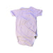 A Pink Short Sleeve Bodysuits from Petit Bateau in size 3-6M for girl. (Back View)
