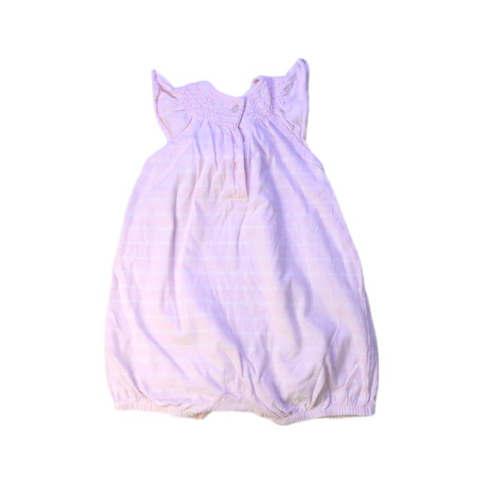 A Pink Sleeveless Rompers from Ralph Lauren in size 3-6M for girl. (Back View)