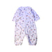 A White Long Sleeve Rompers from Petit Bateau in size 0-3M for neutral. (Front View)