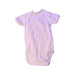 A Pink Short Sleeve Bodysuits from Petit Bateau in size 0-3M for girl. (Back View)
