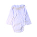 A White Long Sleeve Bodysuits from Jacadi in size 6-12M for girl. (Back View)