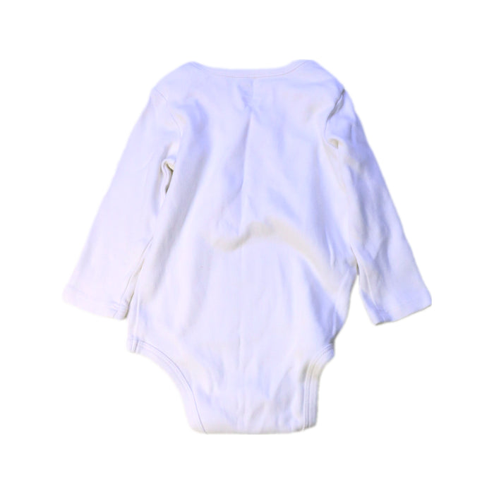 A White Long Sleeve Bodysuits from Ralph Lauren in size 3-6M for girl. (Back View)