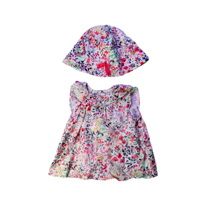 A Multicolour Short Sleeve Tops from Bonpoint in size 6-12M for girl. (Front View)