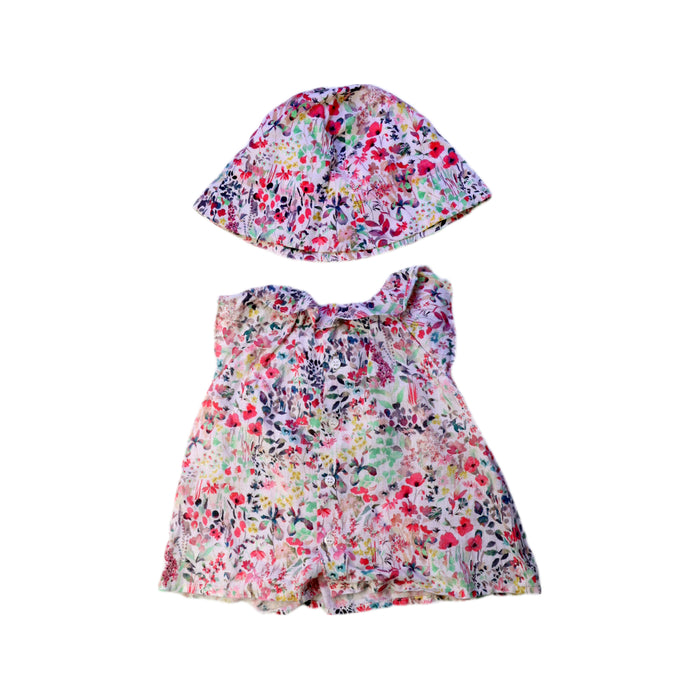 A Multicolour Short Sleeve Tops from Bonpoint in size 6-12M for girl. (Back View)
