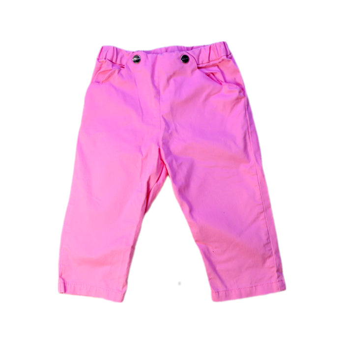 A Pink Casual Pants from Jacadi in size 6-12M for girl. (Front View)