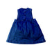 A Blue Sleeveless Dresses from Petit Bateau in size 6-12M for girl. (Back View)