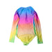 A Multicolour Rash Guards from Molo in size 8Y for girl. (Back View)