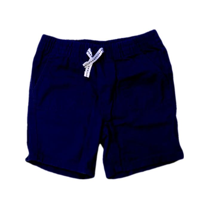 A Navy Shorts from Nautica in size 2T for boy. (Front View)