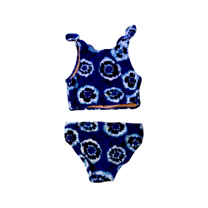 A Blue Bikinis from Crewcuts in size 6T for girl. (Back View)