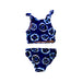 A Blue Bikinis from Crewcuts in size 6T for girl. (Back View)