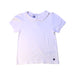 A White Short Sleeve Tops from Petit Bateau in size 6T for girl. (Front View)