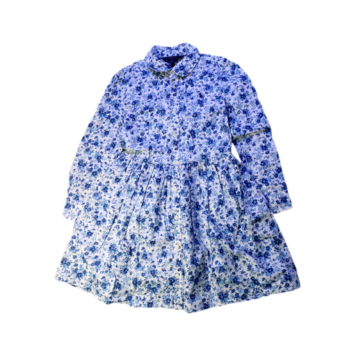 A Blue Long Sleeve Dresses from Polo Ralph Lauren in size 6T for girl. (Front View)