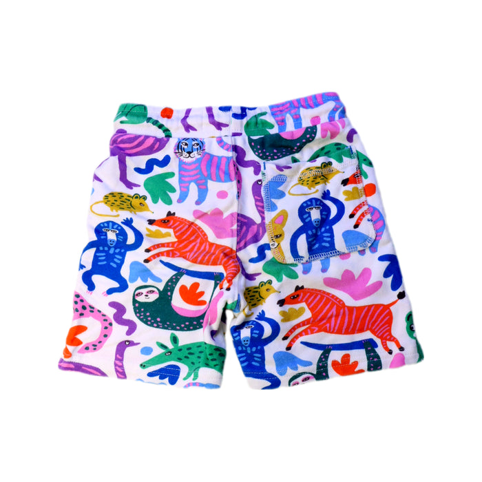 A Multicolour Shorts from Boden in size 4T for girl. (Back View)