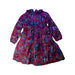 A Purple Long Sleeve Dresses from Jacadi in size 6T for girl. (Back View)