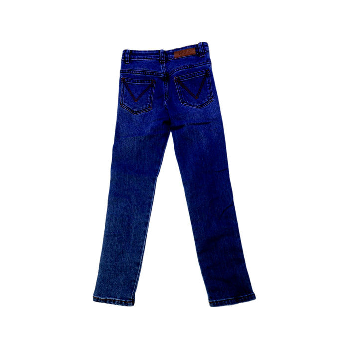 A Blue Jeans from Molo in size 9Y for girl. (Back View)