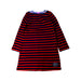 A Red Long Sleeve Dresses from Miki House in size 4T for girl. (Front View)