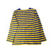 A Blue Long Sleeve T Shirts from Miki House in size 4T for boy. (Back View)