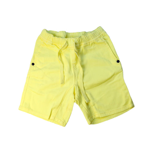 A Yellow Shorts from Seed in size 4T for girl. (Front View)