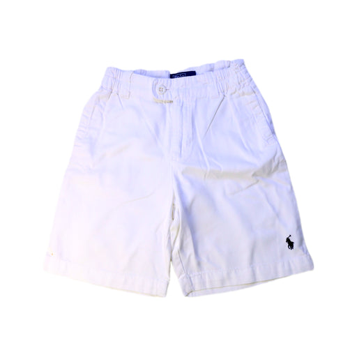 A White Shorts from Polo Ralph Lauren in size 7Y for boy. (Front View)