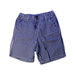 A Blue Shorts from Seed in size 10Y for boy. (Front View)