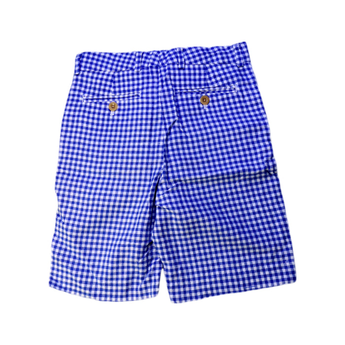 A Blue Shorts from Polo Ralph Lauren in size 7Y for boy. (Back View)